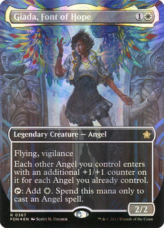 Giada, Font of Hope (Borderless - Mana Foil)