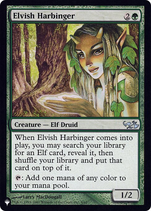 Elvish Harbinger - Nonfoil