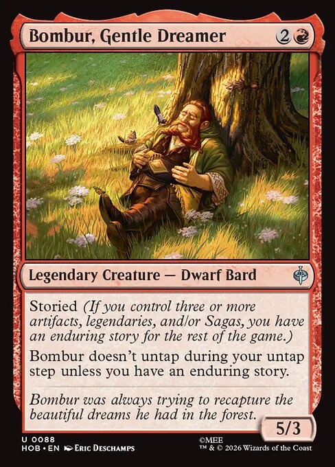 Bombur, Gentle Dreamer