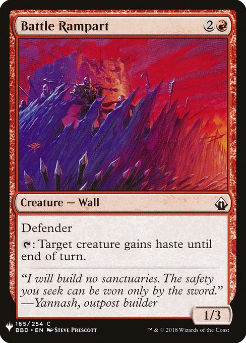 Battle Rampart - Nonfoil