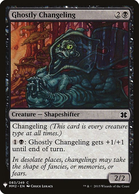Ghostly Changeling - Nonfoil