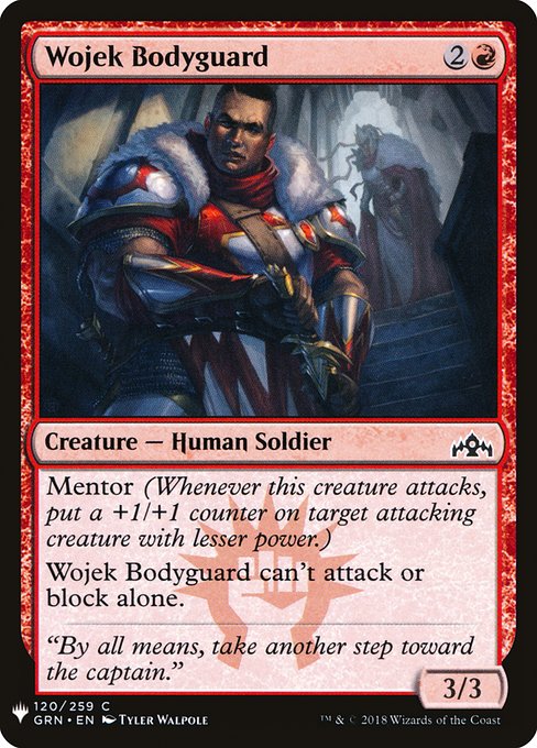 Wojek Bodyguard - Nonfoil