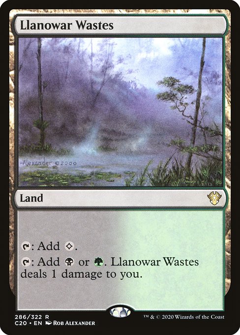 Llanowar Wastes - Nonfoil