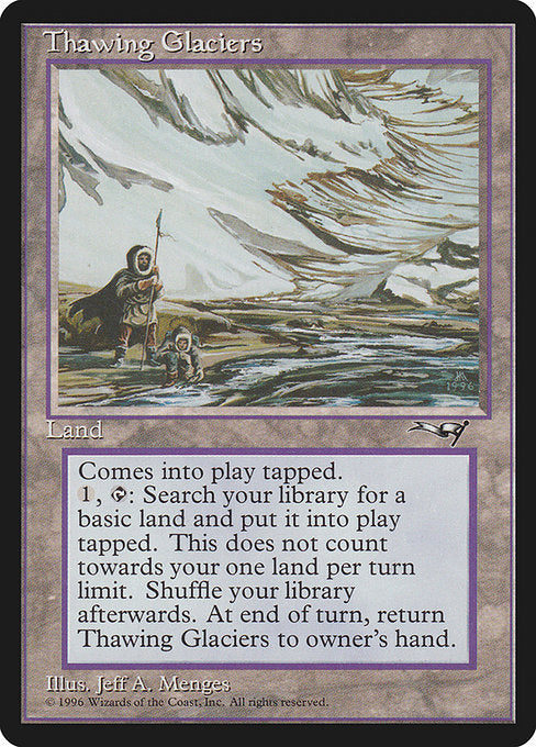 Thawing Glaciers - Nonfoil