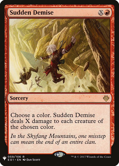 Sudden Demise - Nonfoil