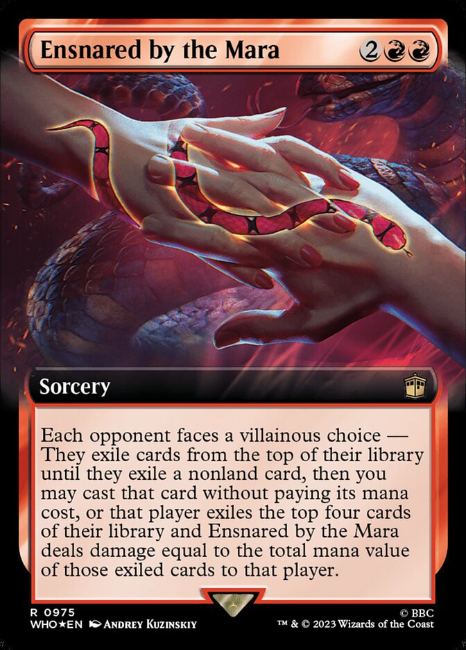 Ensnared by the Mara (Extended Art - Surge Foil)