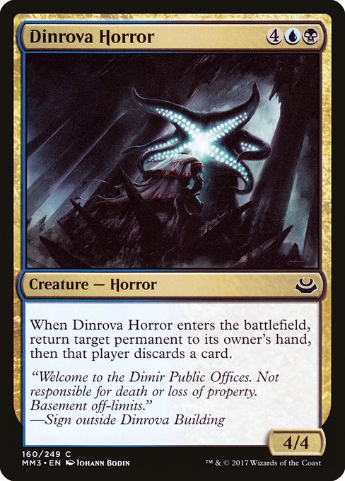 Dinrova Horror - Nonfoil