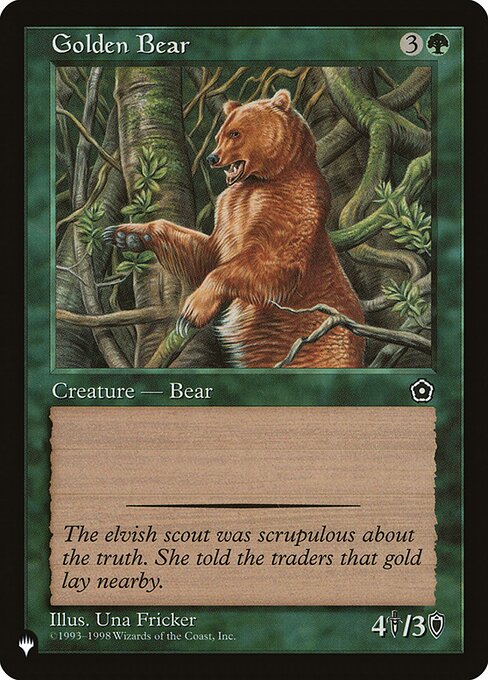 Golden Bear - Nonfoil