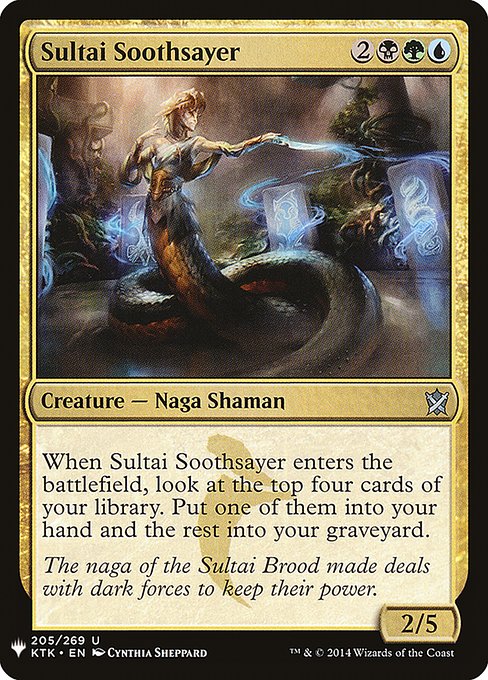Sultai Soothsayer - Nonfoil
