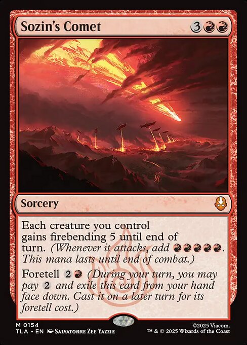 Sozin's Comet - Nonfoil