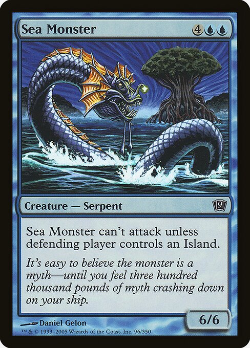 Sea Monster - Foil