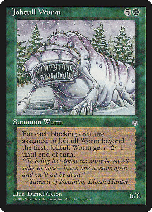 Johtull Wurm - Nonfoil