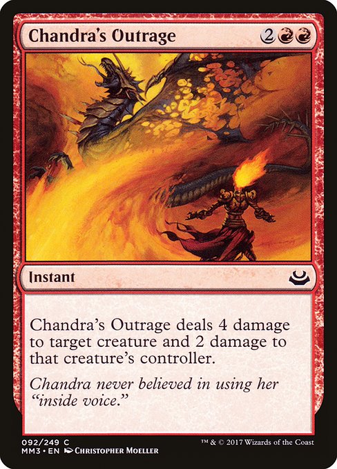 Chandra's Outrage - Nonfoil