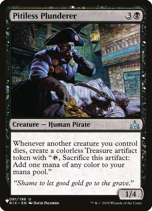 Pitiless Plunderer - Nonfoil