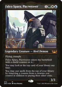 Falco Spara, Pactweaver (Showcase - Gilded Foil)