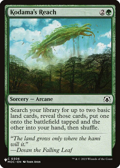 Kodama's Reach - Nonfoil