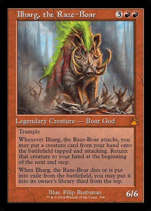 Ilharg, the Raze-Boar - Nonfoil