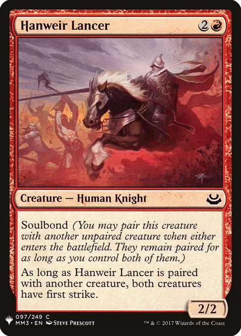 Hanweir Lancer - Nonfoil