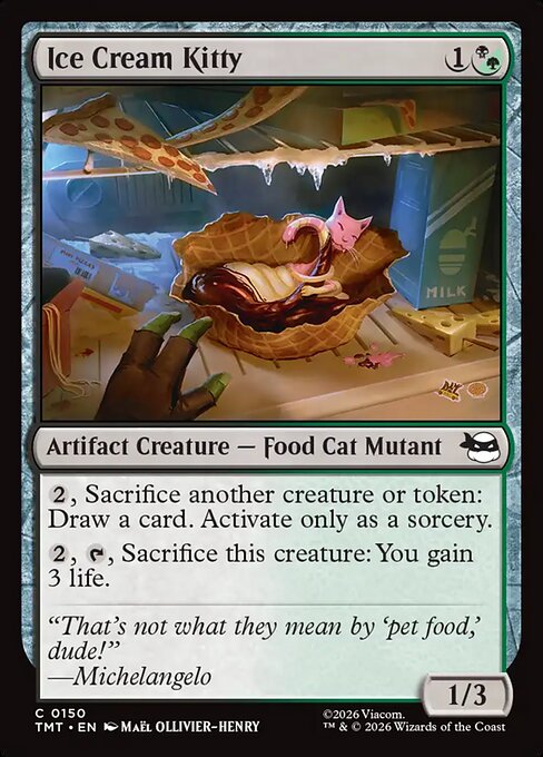Ice Cream Kitty - Nonfoil