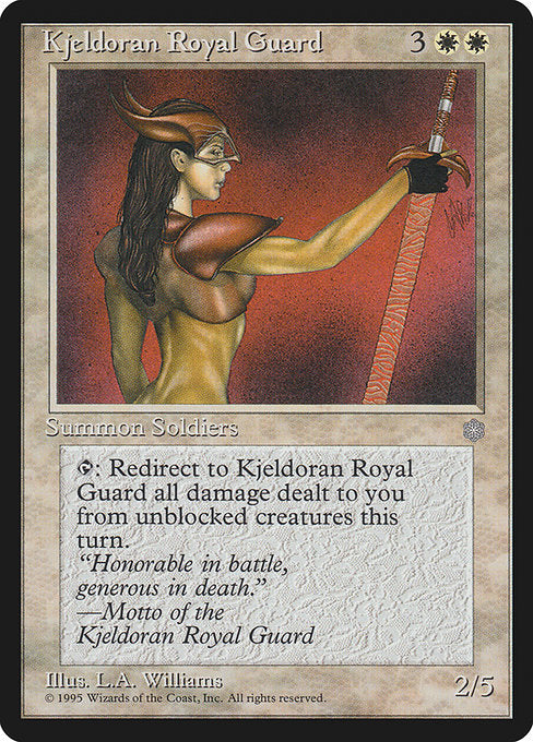 Kjeldoran Royal Guard - Nonfoil