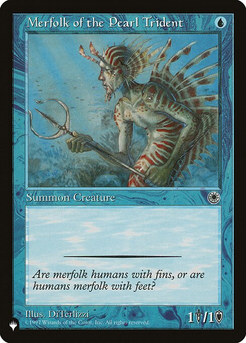 Merfolk of the Pearl Trident - Nonfoil