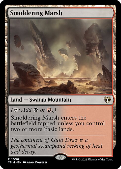 Smoldering Marsh - Nonfoil