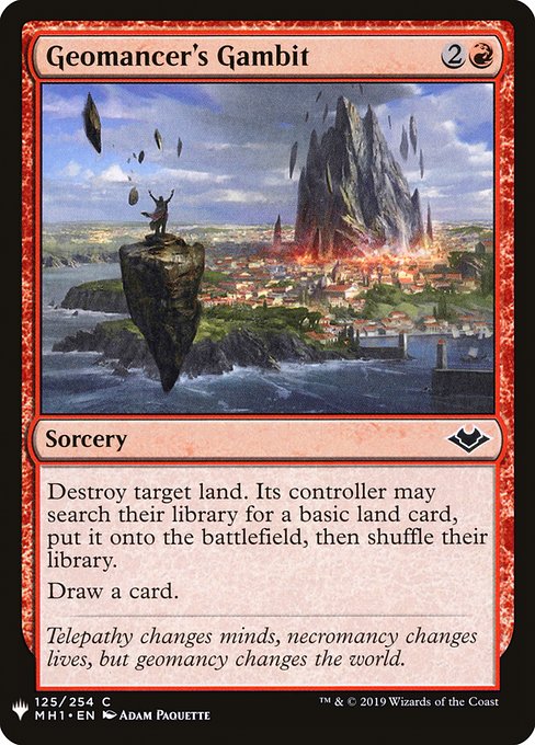 Geomancer's Gambit - Nonfoil
