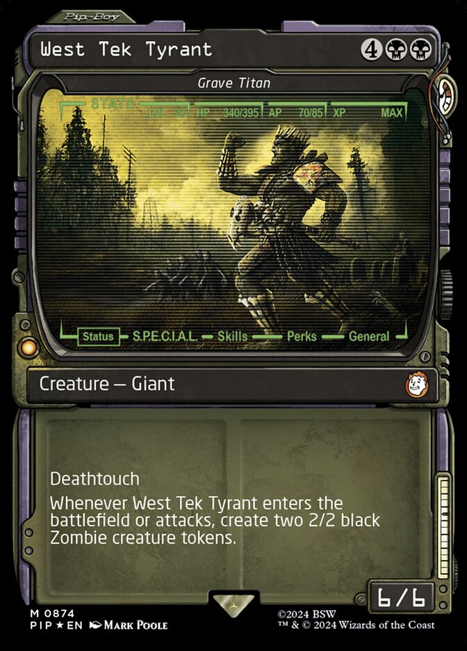 Grave Titan (Showcase - Surge Foil)
