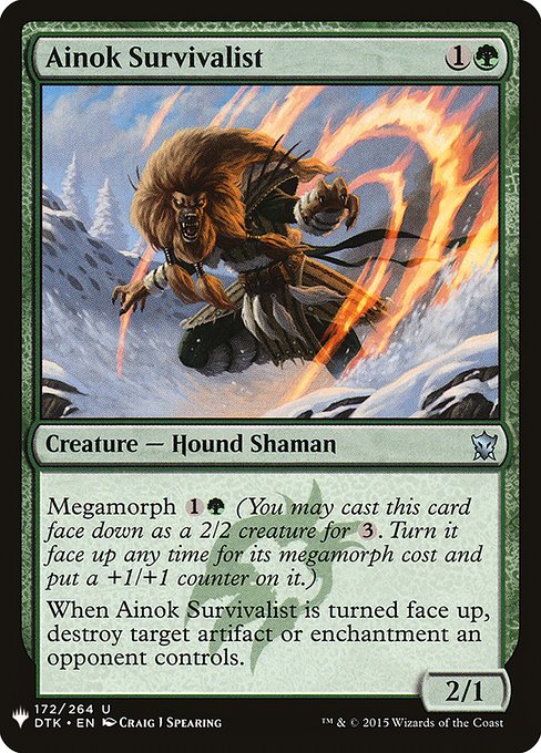 Ainok Survivalist - Nonfoil