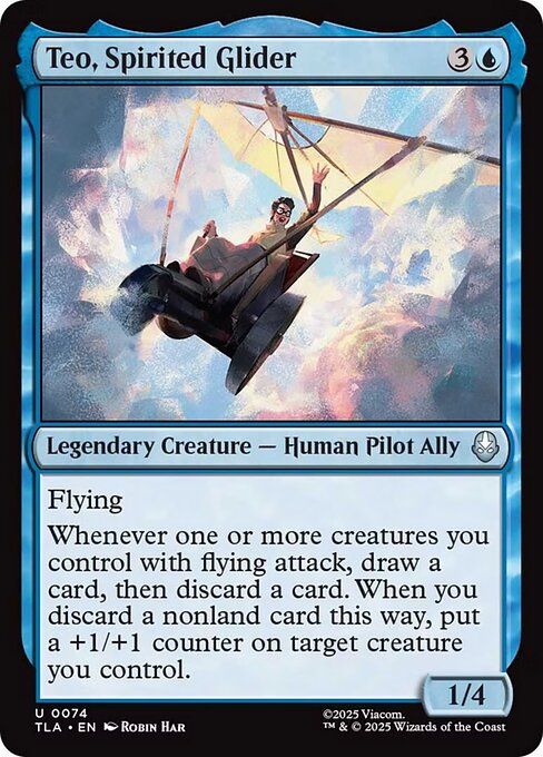 Teo, Spirited Glider - Nonfoil