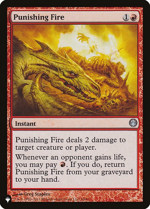 Punishing Fire - Nonfoil