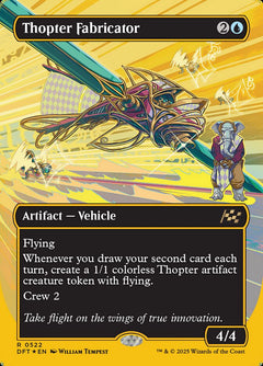 Thopter Fabricator (Borderless - Gold Foil)