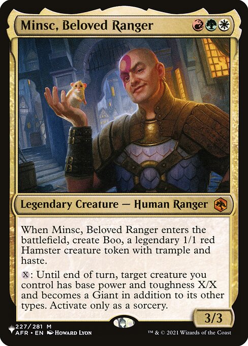 Minsc, Beloved Ranger - Nonfoil
