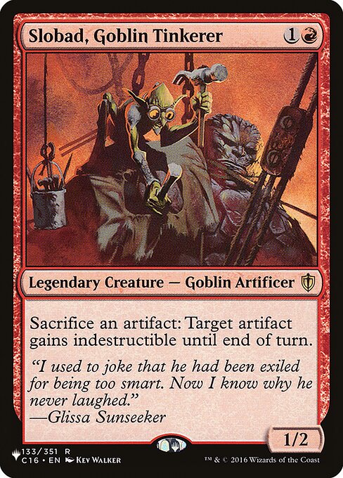 Slobad, Goblin Tinkerer - Nonfoil