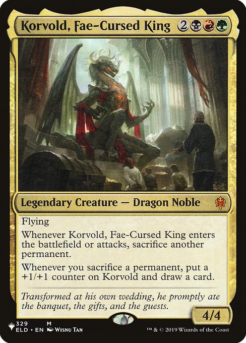 Korvold, Fae-Cursed King - Nonfoil