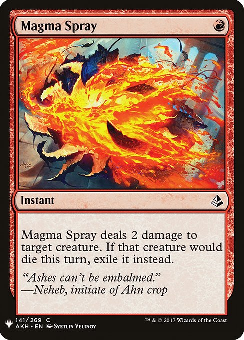 Magma Spray - Nonfoil