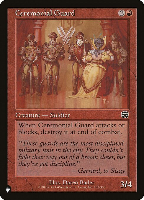 Ceremonial Guard - Nonfoil