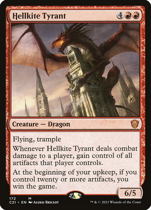 Hellkite Tyrant - Nonfoil