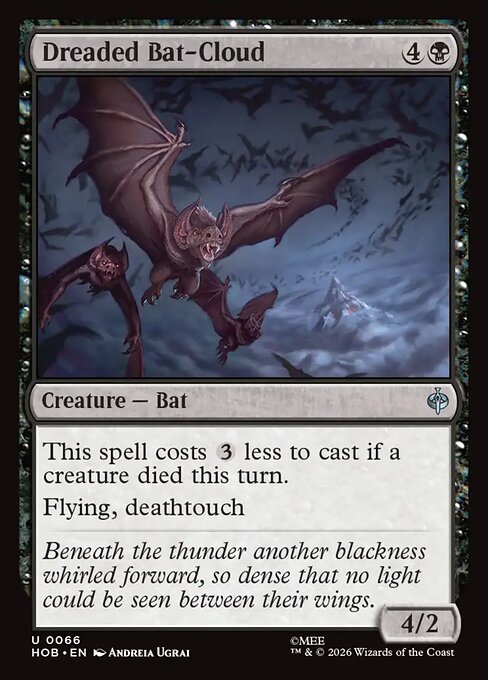 Dreaded Bat-Cloud