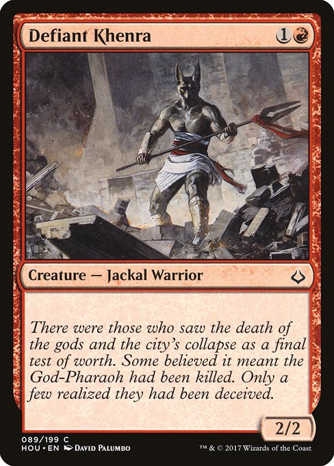 Defiant Khenra - Nonfoil