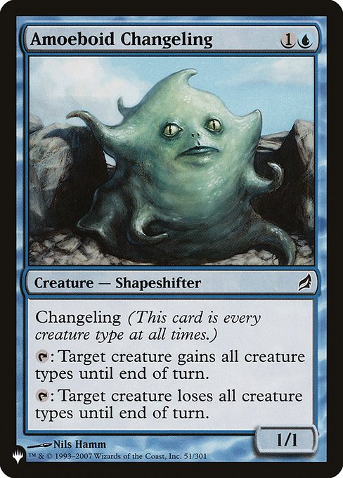 Amoeboid Changeling - Nonfoil