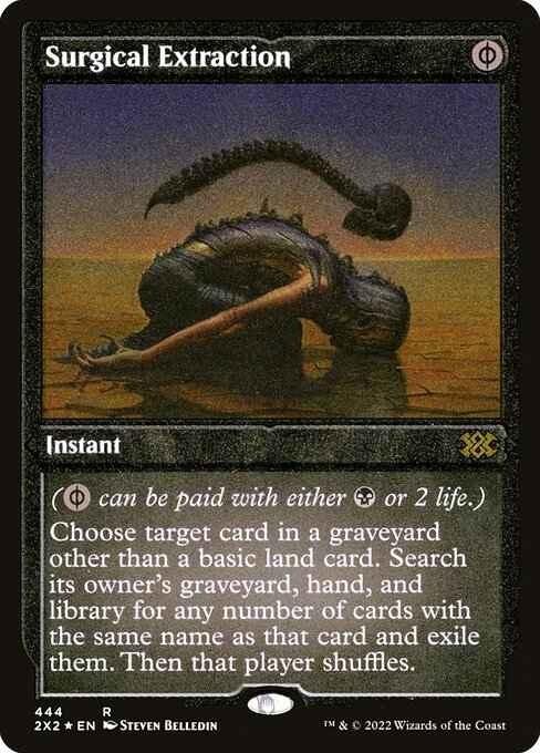 Surgical Extraction - Etched