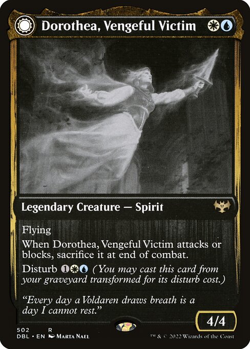 Dorothea, Vengeful Victim // Dorothea's Retribution - Nonfoil
