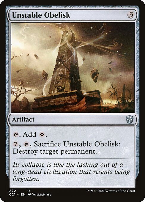 Unstable Obelisk - Nonfoil