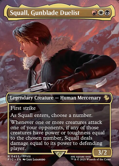 Squall, Gunblade Duelist - Nonfoil