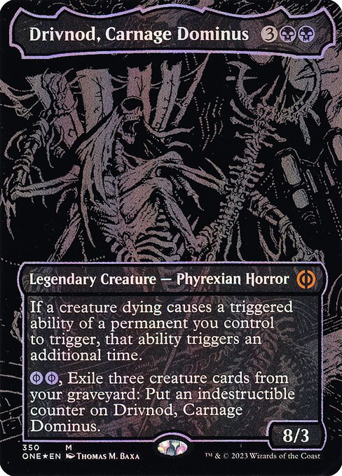 Drivnod, Carnage Dominus - Foil