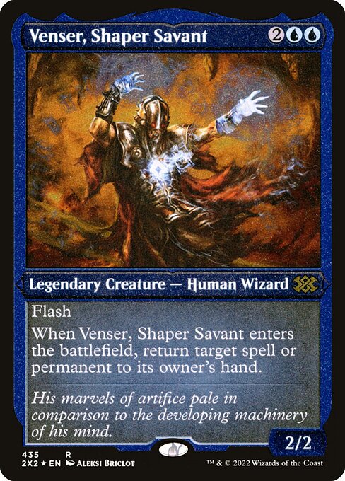Venser, Shaper Savant - Etched