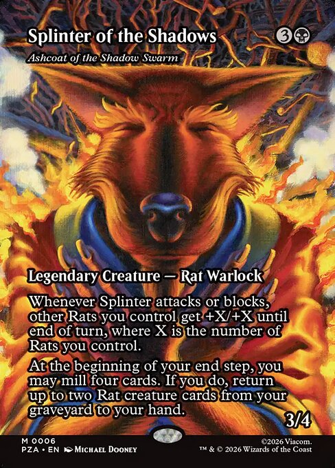 Ashcoat of the Shadow Swarm - Nonfoil