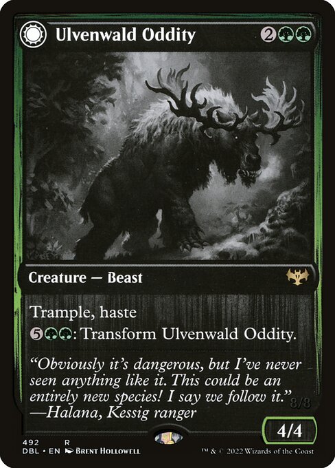 Ulvenwald Oddity // Ulvenwald Behemoth - Nonfoil