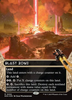 Blast Zone (Borderless - Galaxy Foil)
